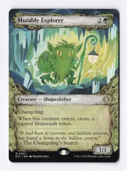 Mutable Explorer (Showcase) 0327 (R) MTG Lorwyn Eclipsed (ECL) - Image 1
