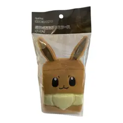 N/Unused Pokemon Card Game Plush Deck Case Eevee TCG Pokemon Center Original - Image 2