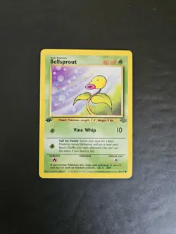 Pokemon TCG Bellsprout 49/64 1st Editon WOTC Jungle NM/LP - Image 1