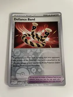 DEFIANCE BAND - REVERSE HOLO - SCARLET & VIOLET POKEMON - Uncommon - 169/198 - Image 1