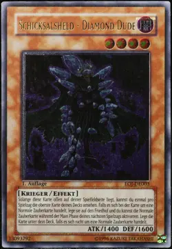 Yu-Gi-Oh! Schicksalsheld - Diamond Dude EOJ 1.Edition Ultimate Rare [G]| DE 2006 - Image 1