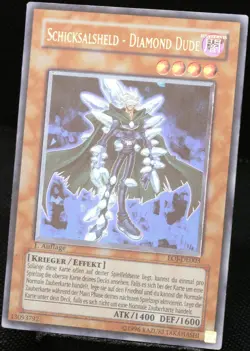 Yu-Gi-Oh! Schicksalsheld - Diamond Dude EOJ 1.Edition Ultimate Rare [G]| DE 2006 - Image 3