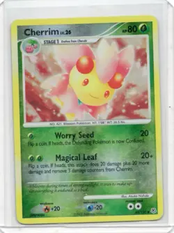 Pokemon Card - Cherrim Reverse - 45/130 - Diamond & Pearl - 2007 - Image 1