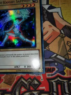 Gem-Knight Sapphire ha05-en002 1st Edition (LP/MP) Super Rare Yu-Gi-Oh! - Image 4
