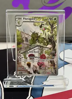 Floragato Scarlet & Violet Paldea Evolved Holo Illustration Card 197/193 - Image 1