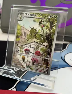 Floragato Scarlet & Violet Paldea Evolved Holo Illustration Card 197/193 - Image 2
