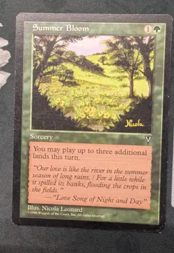 Summer Bloom mtg visions - Image 1