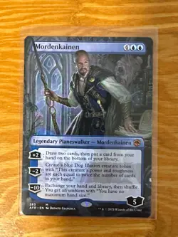 Mordenkainen - Adventures in the Forgotten Realms - MTG Borderless - Image 1