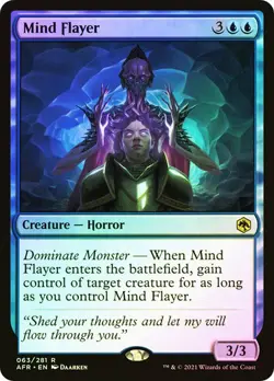 Magic The Gathering MTG MIND FLAYER FOIL Forgotten Realms NM Near Mint - Image 1