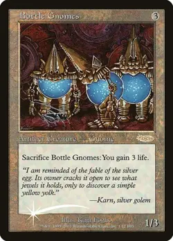 Bottle Gnomes - Foil Promo FNM2003 LP MTG - Image 1