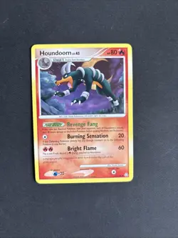 Pokemon TCG Houndoom Legends Awakened 57/146 Regular Uncommon Non Holo - LP/NM - Image 1
