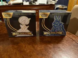 POKEMON TCG MEGA EVOLUTIONS GARDEVOIR & LUCARIO ETB ELITE TRAINER BOX NEW SEALED - Image 1