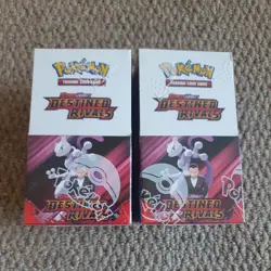 2x Pokemon TCG Destined Rivals Half Booster Box Factory Sealed 18 x Booster Pack - Image 2