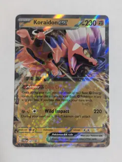 Koraidon ex SVP029 - Scarlet & Violet Promo Card - Pokemon TCG Holo Foil NM - Image 1