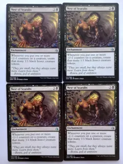 MTG - 1x Nest Of Scarabs - Amonkhet - LP - Image 1