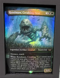 MTG Custom Commander EDH Goad Deck Rendmaw, Creaking Nest - Image 3