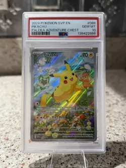 Pokemon -Pikachu-Scarlet & Violet Promo-088 - PSA 10 Gem Mint - Image 1