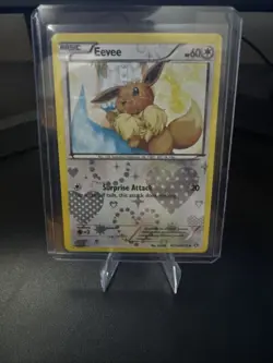 Pokemon TCG Eevee RC14/RC25 Legendary Treasures Radiant Collection Holo LP - Image 1