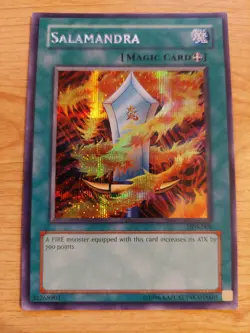 Salamandra - DDS-006 - Near Mint NM - Secret Rare - Unlimited - Image 1