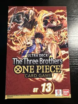 ONE PIECE Card Game : The Three Brothers “Ultra Deck” - Free/Fast Shipping - Image 1