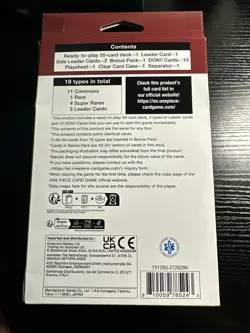 ONE PIECE Card Game : The Three Brothers “Ultra Deck” - Free/Fast Shipping - Image 2