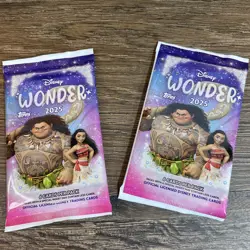 2025 Topps Disney Wonder 2 Pack Lot 6 Cards Per Pack, New Factory Sealed - Image 5