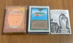 MTG Magic: The Gathering - Revised - Vintage 60 Card 🟢 Deck, Box, Booklet EX/NM - Image 1