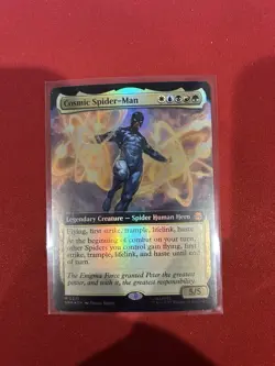 Magic The Gathering Marvel Spider-Man Cosmic Spider-Man Extended Art #0271 Foil - Image 1