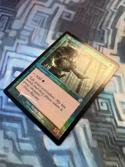 MTG Foil Elvish Mystic Retro Fame EX/LP+ Time Spiral Remastered - Image 4