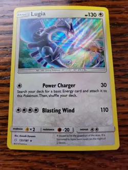LP Lugia 131/181 Sm-Team Up Holo Rare Pokemon - Image 1