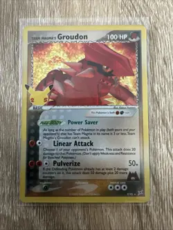 Team Magmas Groudon Holo 9/95 Pokemon Celebrations - 25th Anniversary - Image 1