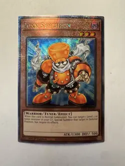 Junk Synchron QCR RA03-EN199 Quarter Century Bonanza Yugioh! Near Mint - Image 1