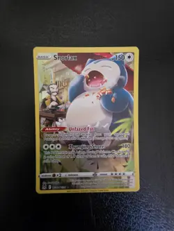 Snorlax TG10/TG30 Lost Origin Trainer Gallery Pokemon Card HOLO - NM - Image 1