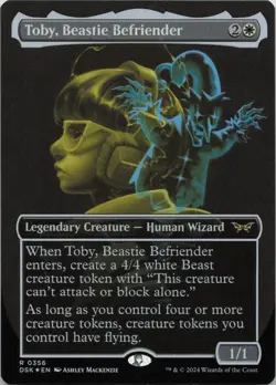 Toby, Beastie Befriender (Showcase) - FOIL - R Duskmourn: House of Horror 356 - - Image 1