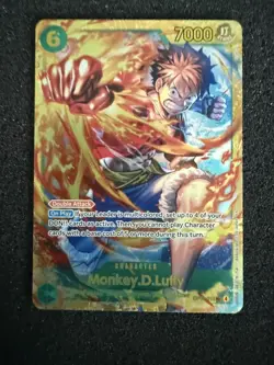 Monkey D Luffy SEC OP13-118 One Piece Carrying On His Will Near Mint - Image 1