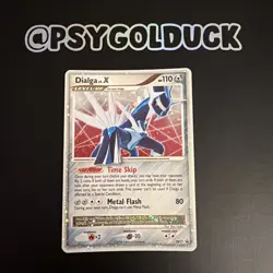 Dialga Lv.X Pokemon Card DP17 Diamond & Pearl Black Star Promo - Image 1