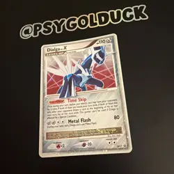 Dialga Lv.X Pokemon Card DP17 Diamond & Pearl Black Star Promo - Image 3