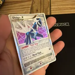 Dialga Lv.X Pokemon Card DP17 Diamond & Pearl Black Star Promo - Image 4