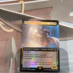 Xande, Dark Mage Extended Art Foil - MTG Final Fantasy - Near Mint - MTG Card - Image 1