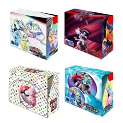 324pcs/Box Pokemon DX Brilliant Stars Sun Moon Trading Game Card Series Booster - Image 1