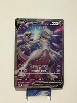 Mewtwo V SWSH229 Sword & Shield Promo Card Holo Rare Pokemon TCG Near Mint - Image 1