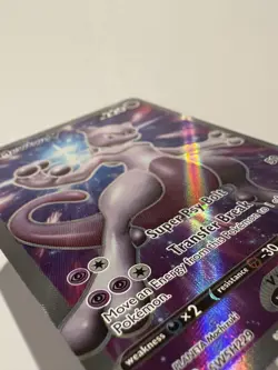 Mewtwo V SWSH229 Sword & Shield Promo Card Holo Rare Pokemon TCG Near Mint - Image 3