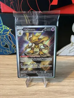Pokemon Alakazam TCG MEP 009 Mega Evolution Black Star Promo Sealed UK VENDOR - Image 1