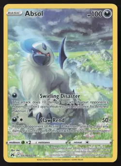 Absol GG16/GG70 Pokemon Crown Zenith Galarian Gallery - Image 1