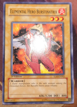 Elemental Hero Burstinatrix TLM-EN002 1st Edition Yu-Gi-Oh - Image 1