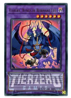 Yugioh POTE-EN082 - Garura, Wings of Resonant Life - Ultra Rare - Image 1