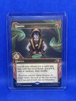 MTG Avatar Gamble Borderless Non-Foil NM/MINT - Image 1