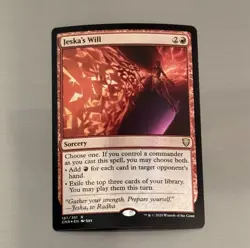 Jeska's Will Commander Legends Foil | UNPLAYED - Image 1