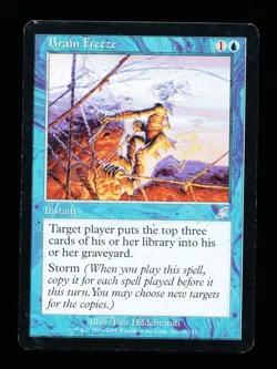 * * 1x Brain Freeze x1 * * Scourge MTG LP Lightly Played - Image 1