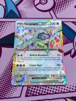 Pokemon TCG - Terapagos ex 128/142 - Sv07 Stellar Crown - NM - Image 3